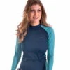 Jobe Rash Guard Longsleeve Damen Midnight Blau