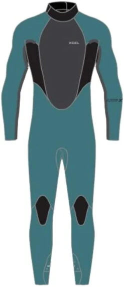 Xcel Axis OS Wind 5/4mm BackZip Herren Neoprenanzug