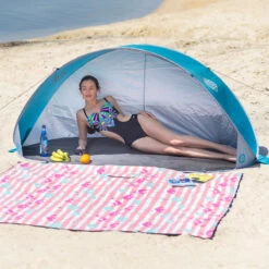 Nils Camp Wurfzelt 120cm Strandmuschel -Prolimit Verkäufe NC3174 TORQUOISE GRAY MAXI 04 1280x1280