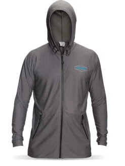 Dakine H2O-MAN L/S Front Zip Hoodie Gunmetal