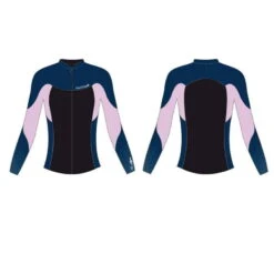Soöruz Abyss 2/2 LS Women Neoprentop Zip Blue