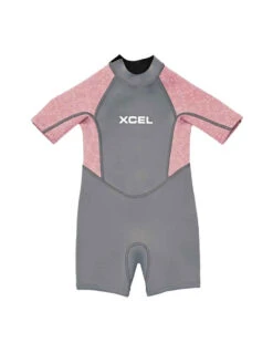 Xcel Kids 1mm BackZip Shorty Kinder Neoprenanzug